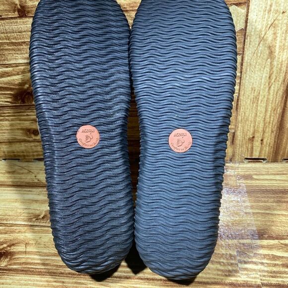 Acorn Suede   Fleece Lined Rambler Moccasins  Solid Brown  US 13 - Picture 6 of 8